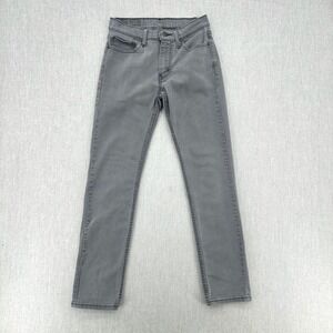 Levis 511 Jeans Mens 29x32 Slim Fit Gray  Straight Leg Denim Stretch Casual